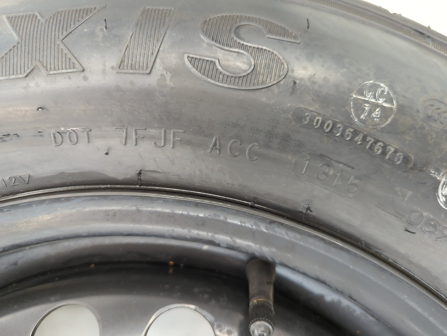 2016-2021 Hyundai Tucson Spare Donut Tire Wheel Rim Oem - Oemusedautoparts1.com