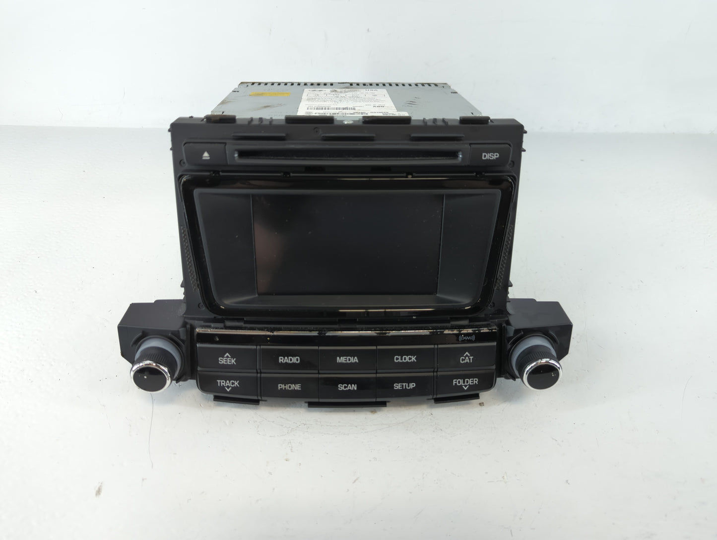 2016-2017 Hyundai Tucson Radio AM FM Cd Player Receiver Replacement P/N:96180-D31004X Fits Fits 2016 2017 OEM Used Auto Part