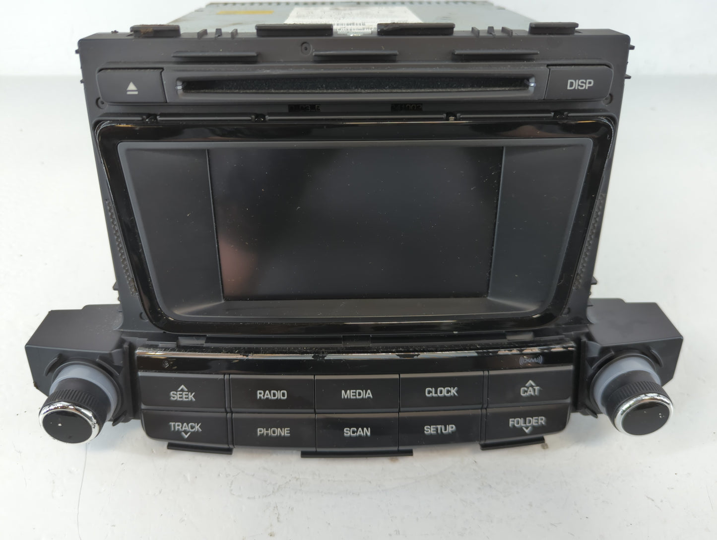 2016-2017 Hyundai Tucson Radio AM FM Cd Player Receiver Replacement P/N:96180-D31004X Fits Fits 2016 2017 OEM Used Auto Part