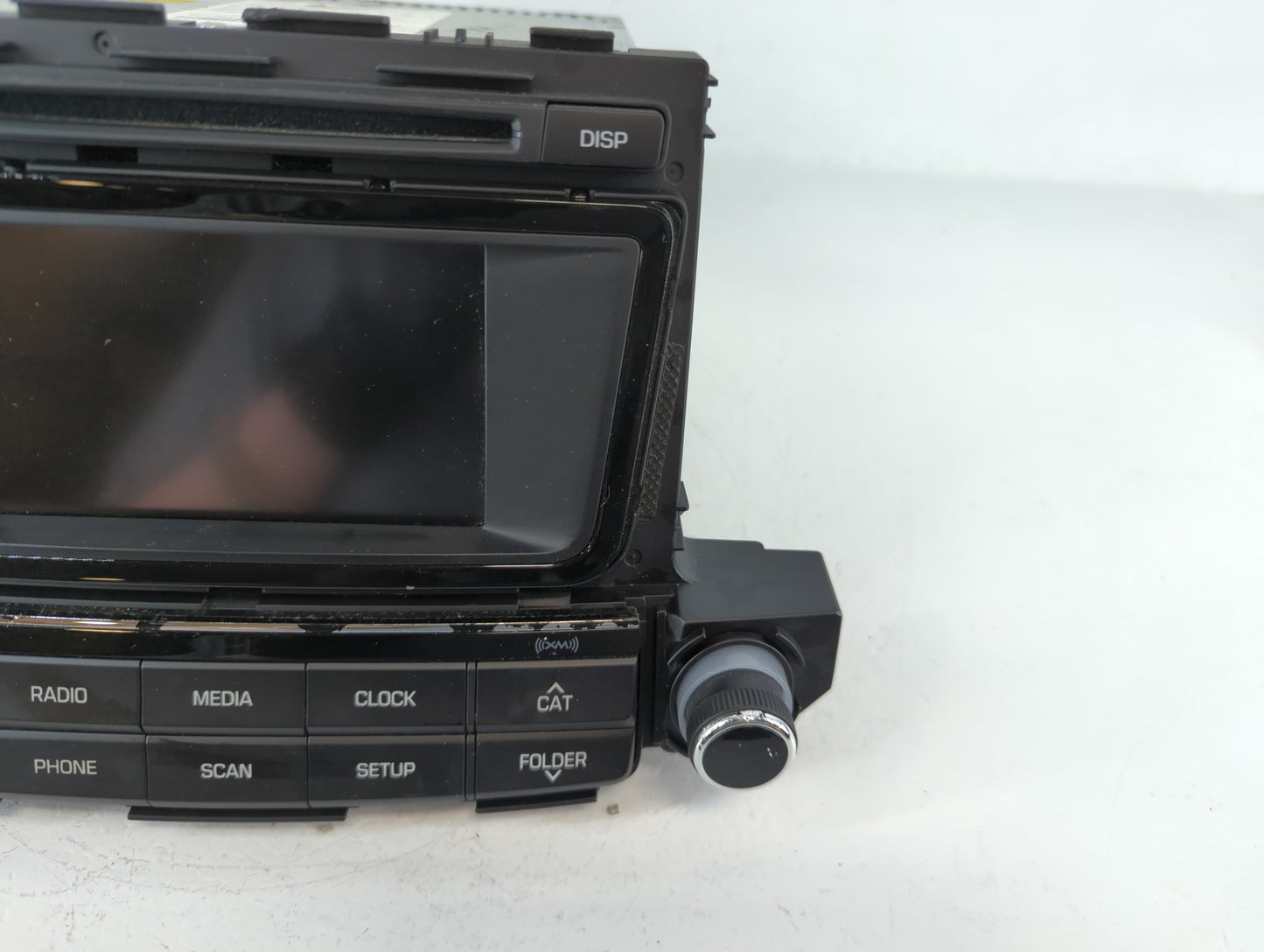 2016-2017 Hyundai Tucson Radio AM FM Cd Player Receiver Replacement P/N:96180-D31004X Fits Fits 2016 2017 OEM Used Auto Part