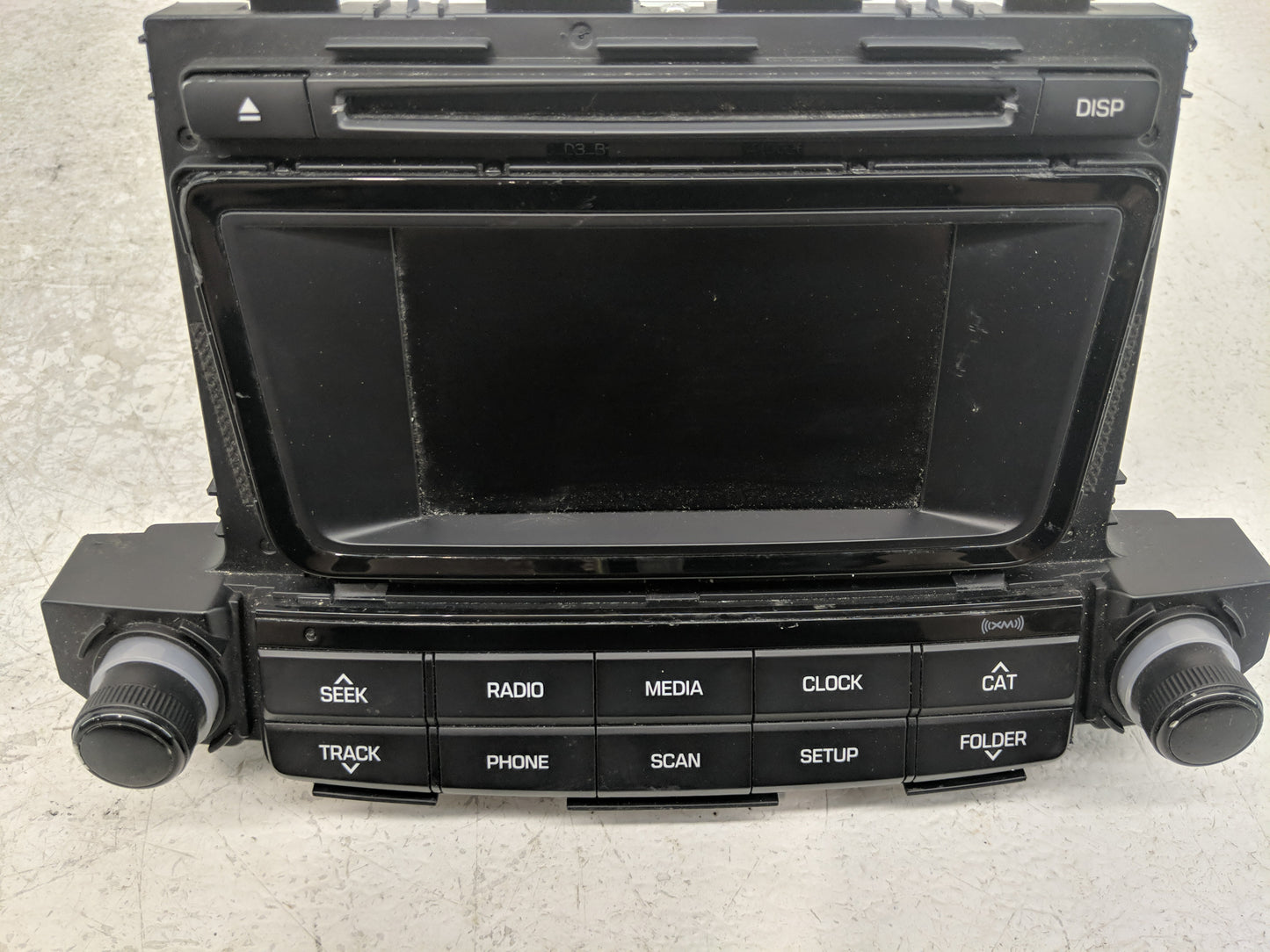 2016-2018 Hyundai Tucson Radio AM FM Cd Player Receiver Replacement P/N:96180-D31004X Fits Fits 2016 2017 2018 OEM Used Auto