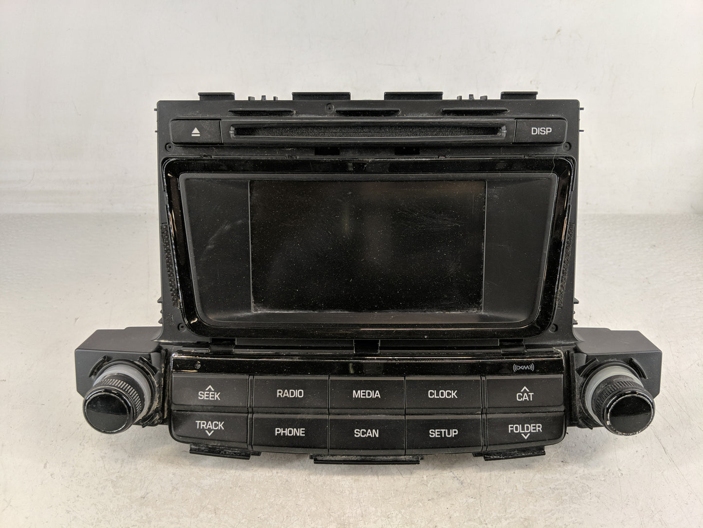2016-2017 Hyundai Tucson Radio AM FM Cd Player Receiver Replacement P/N:96180D3100AX Fits Fits 2016 2017 OEM Used Auto Parts