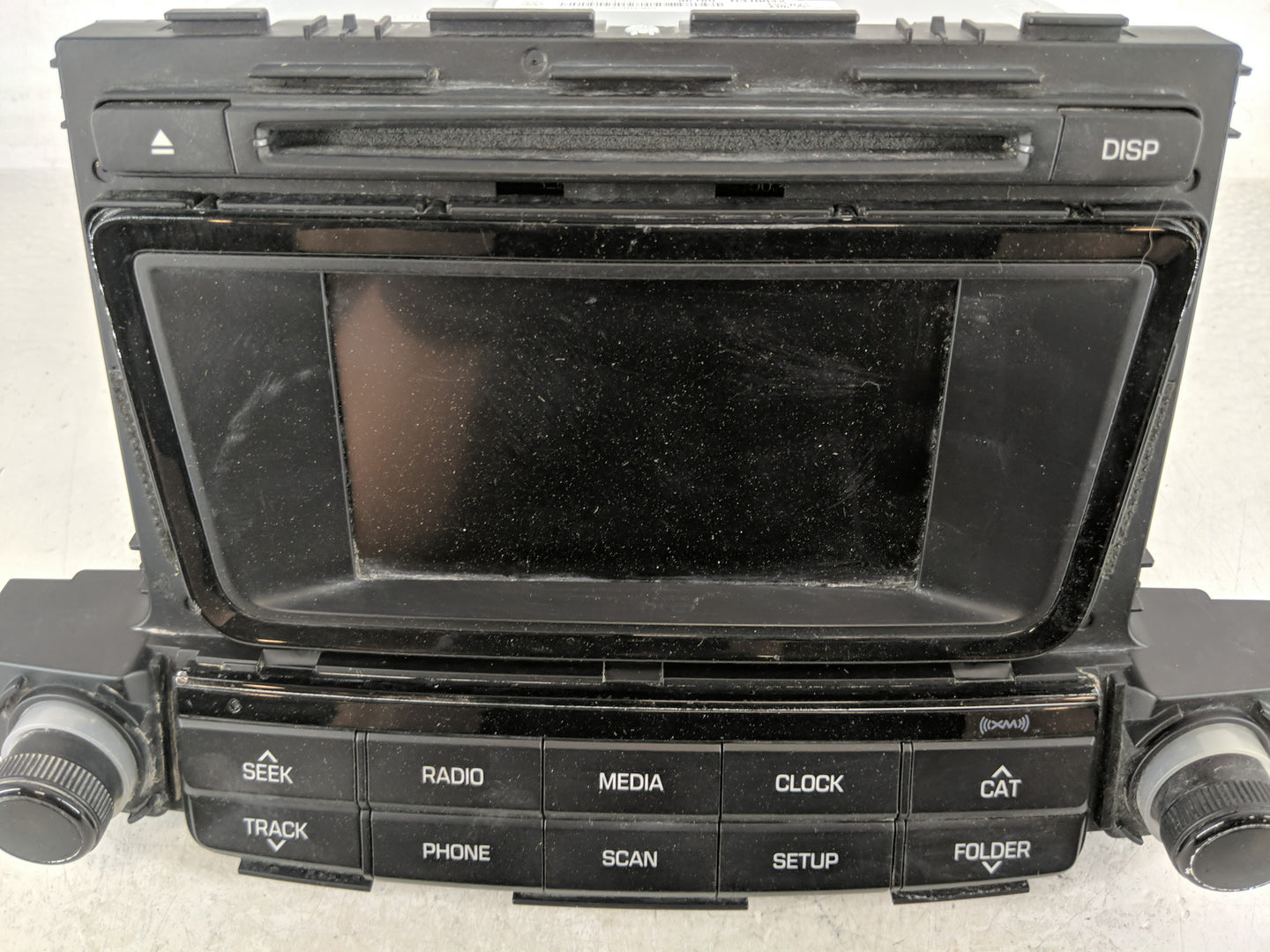 2016-2017 Hyundai Tucson Radio AM FM Cd Player Receiver Replacement P/N:96180D3100AX Fits Fits 2016 2017 OEM Used Auto Parts