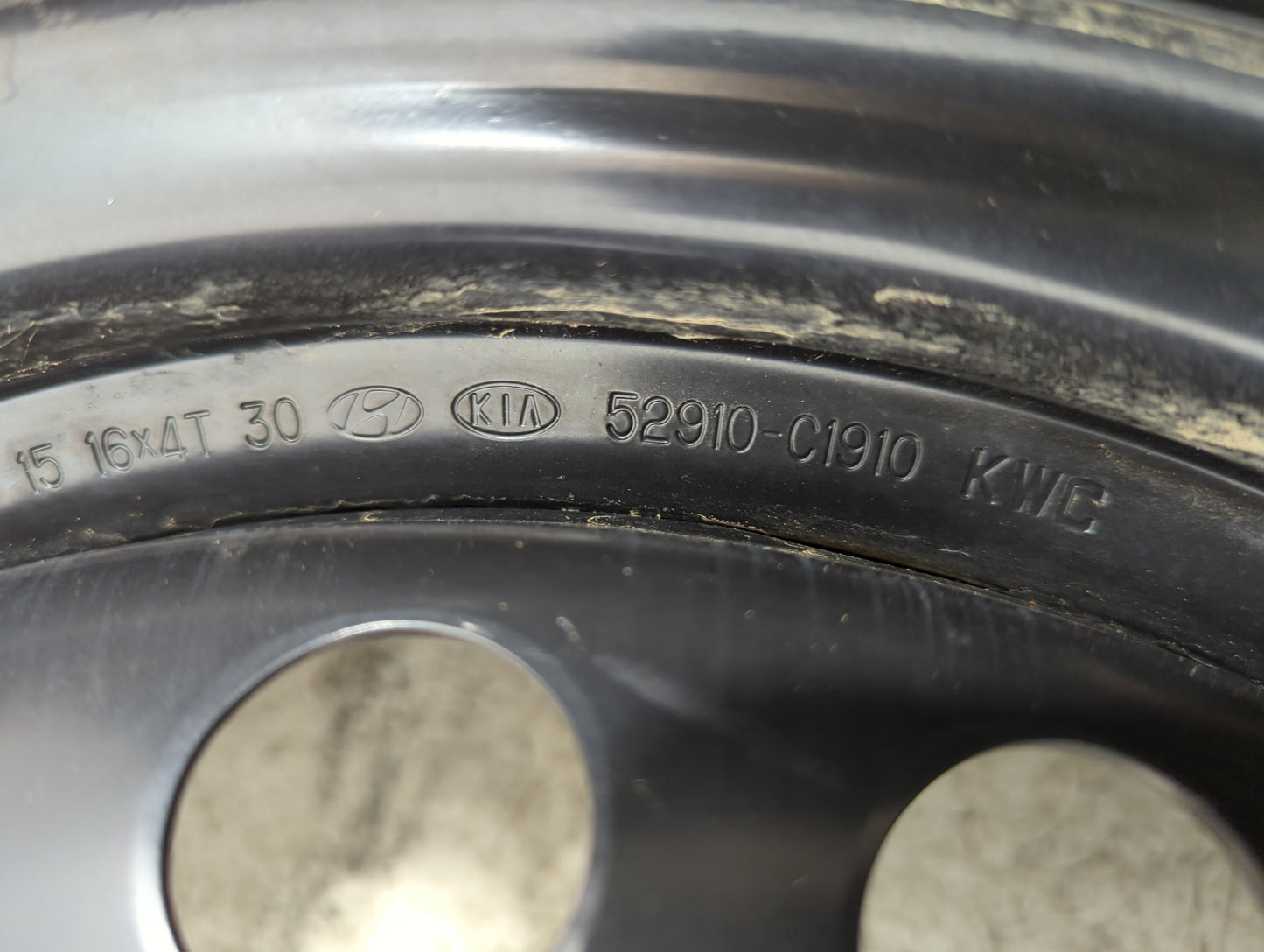 2016-2021 Hyundai Tucson Spare Donut Tire Wheel Rim Oem 1264309 - Oemusedautoparts1.com