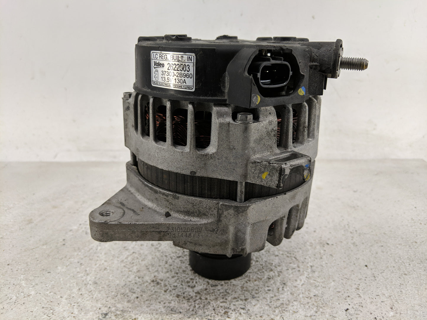 2016-2018 Hyundai Tucson Alternator Replacement Generator Charging Assembly Engine OEM P/N:2622503 37300-2B960 Fits OEM Used