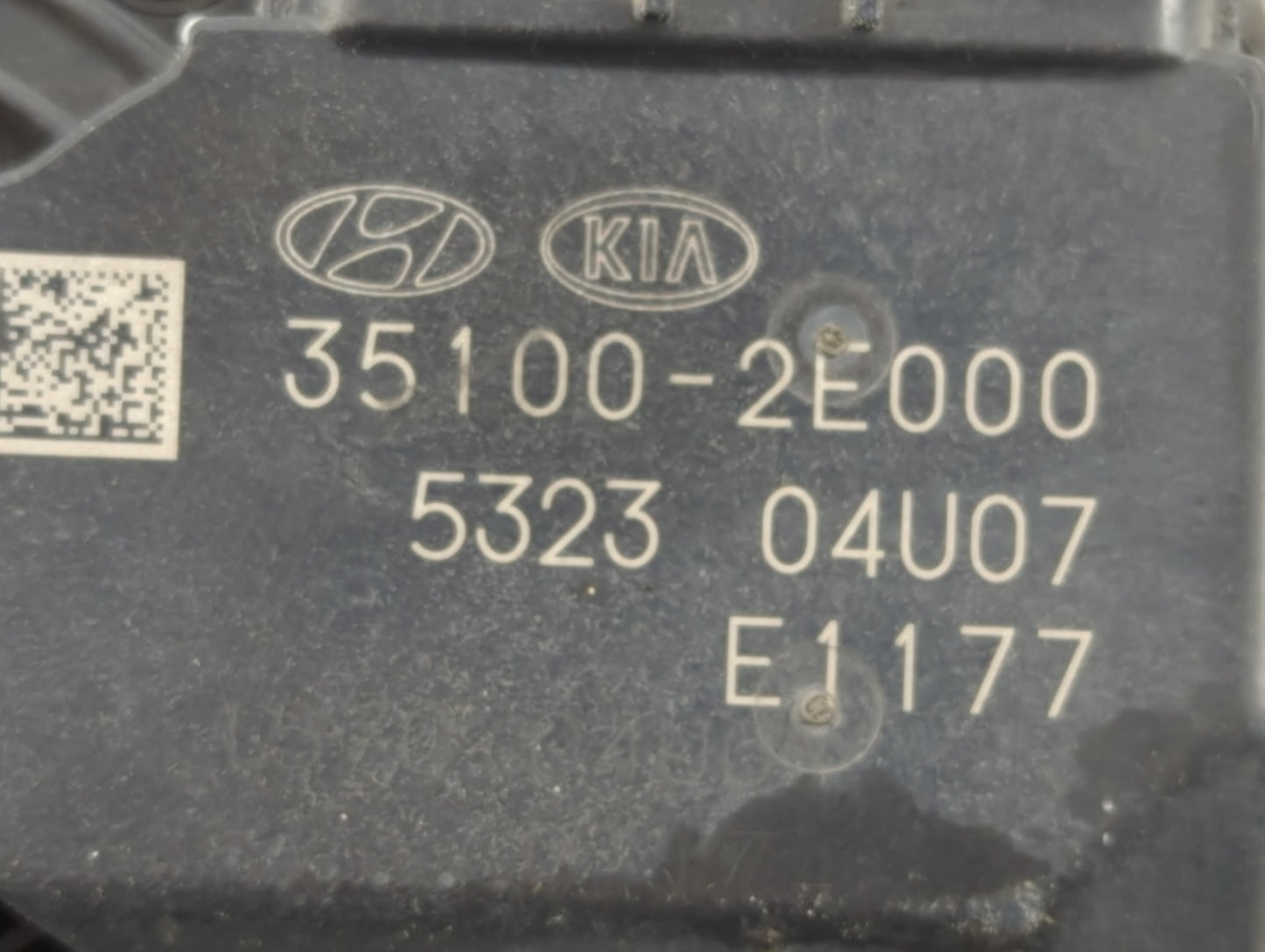 2014-2021 Hyundai Tucson Throttle Body P/N:35100-2E000 Fits Fits 2011 2012 2013 2014 2015 2016 2017 2018 2019 2020 2021 OEM 