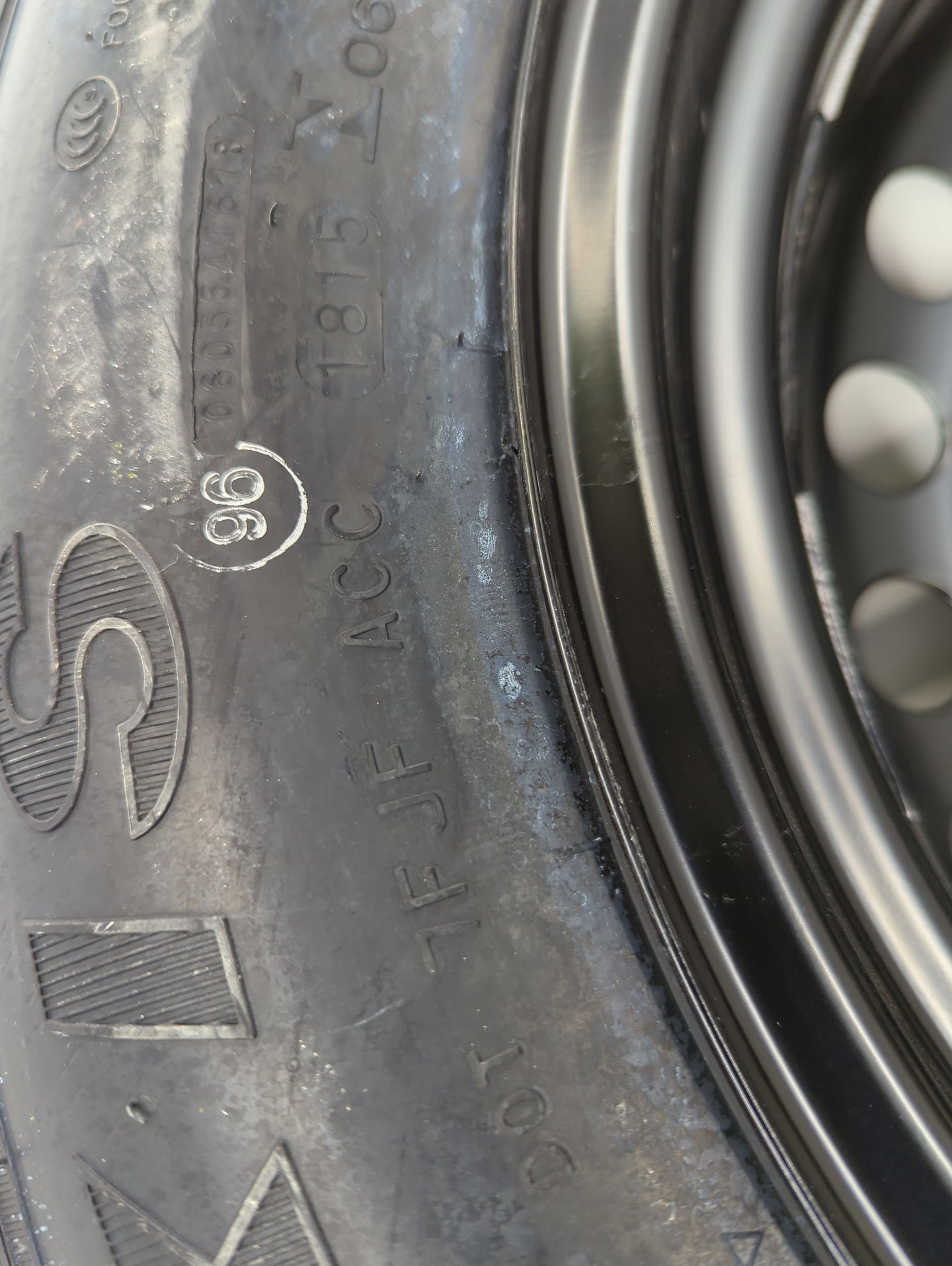 2016-2021 Hyundai Tucson Spare Donut Tire Wheel Rim Oem - Oemusedautoparts1.com