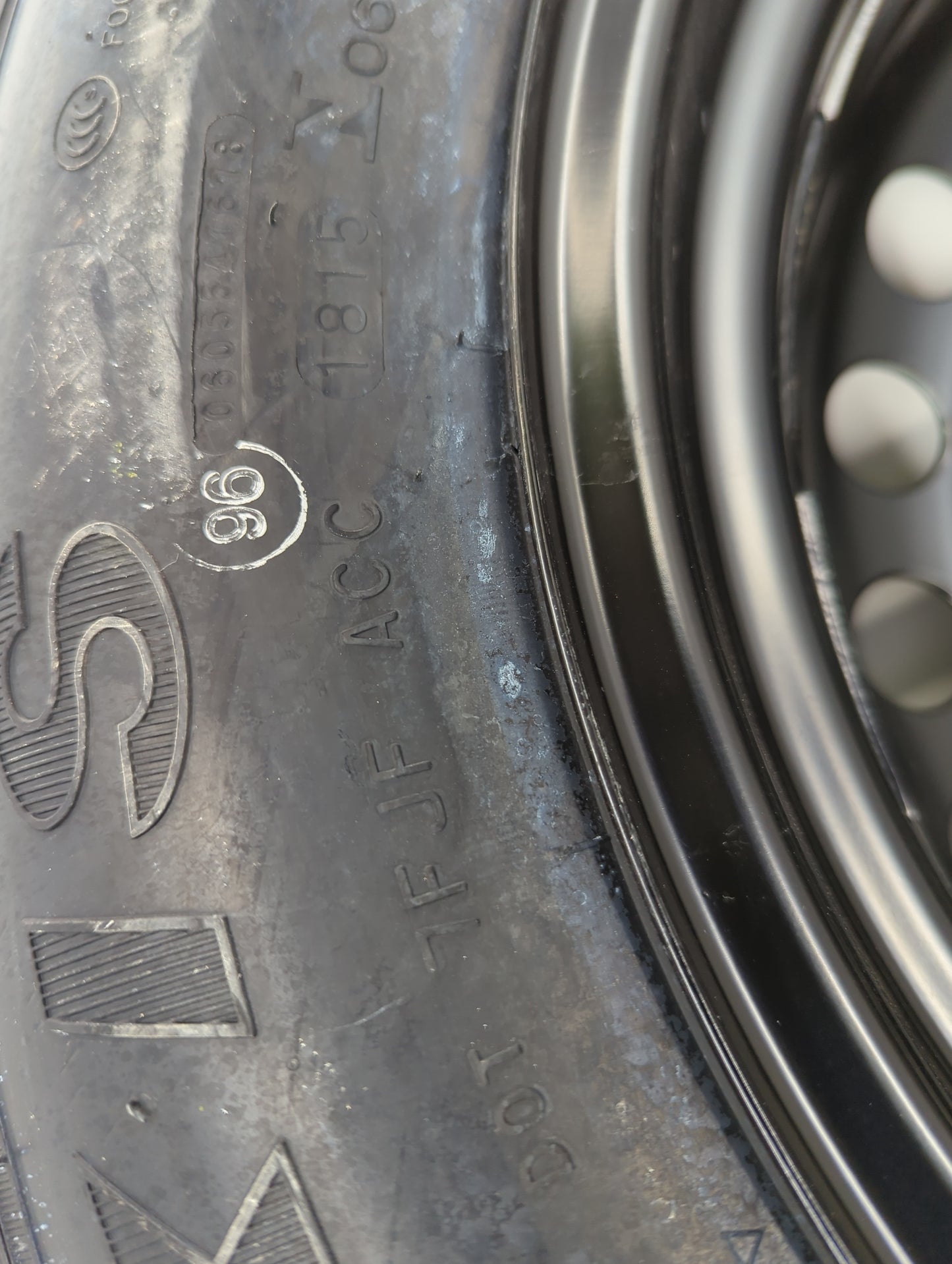 2016-2021 Hyundai Tucson Spare Donut Tire Wheel Rim Oem - Oemusedautoparts1.com