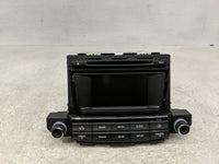 2016-2017 Hyundai Tucson Radio AM FM Cd Player Receiver Replacement P/N:96180-D31004X Fits Fits 2016 2017 OEM Used Auto Part