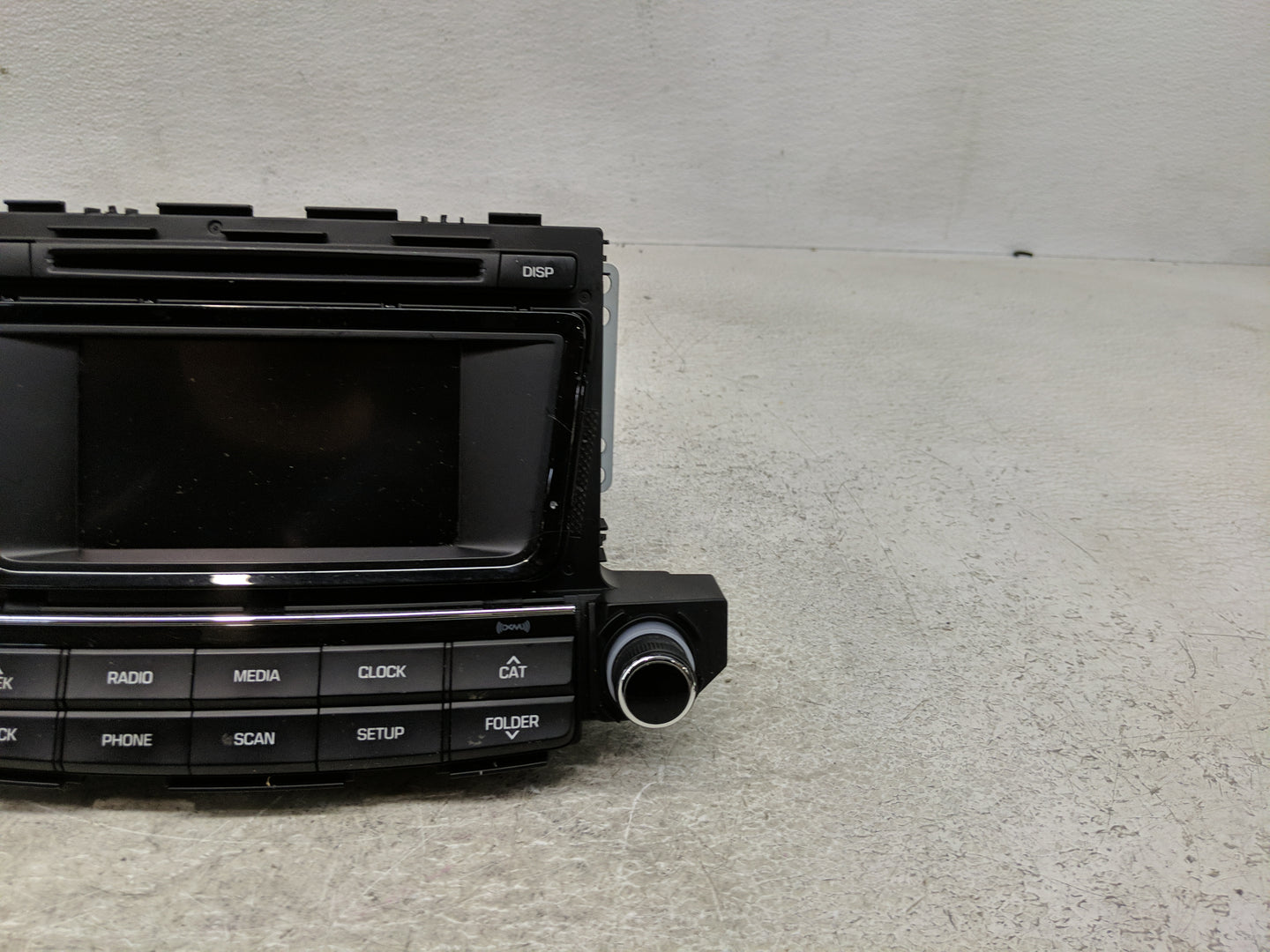 2016-2017 Hyundai Tucson Radio AM FM Cd Player Receiver Replacement P/N:96180-D31004X Fits Fits 2016 2017 OEM Used Auto Part