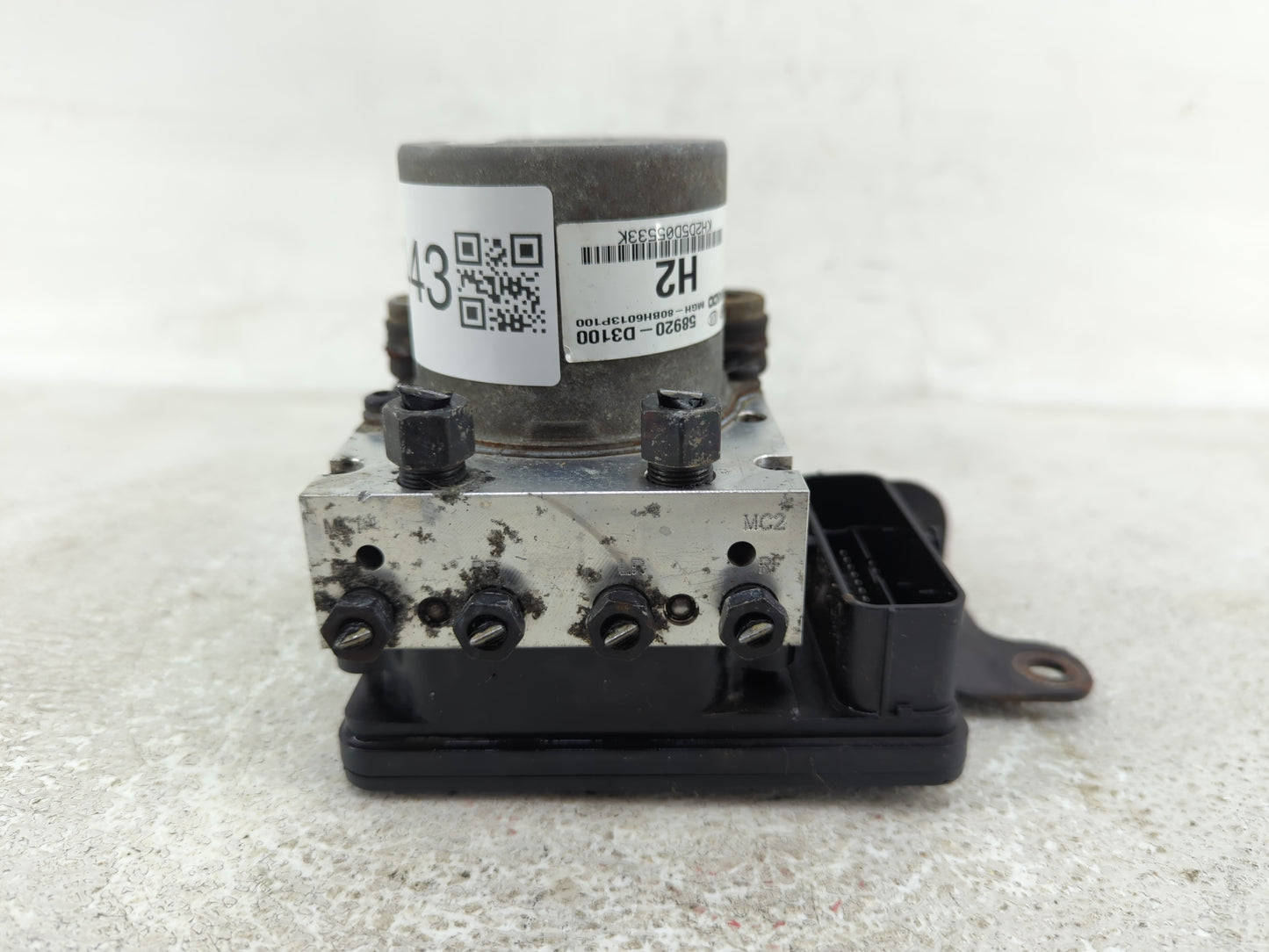 2016-2018 Hyundai Tucson ABS Pump Control Module Replacement P/N:58920-D3100 BH6013P100 Fits Fits 2016 2017 2018 OEM Used Au