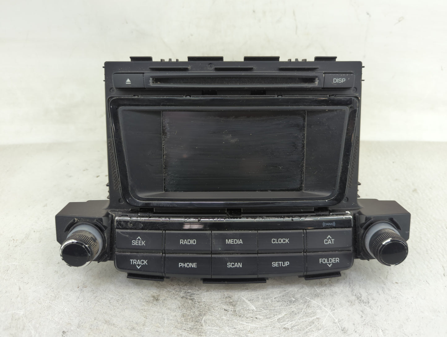 2016-2018 Hyundai Tucson Radio AM FM Cd Player Receiver Replacement P/N:96180-D31004X Fits Fits 2016 2017 2018 OEM Used Auto