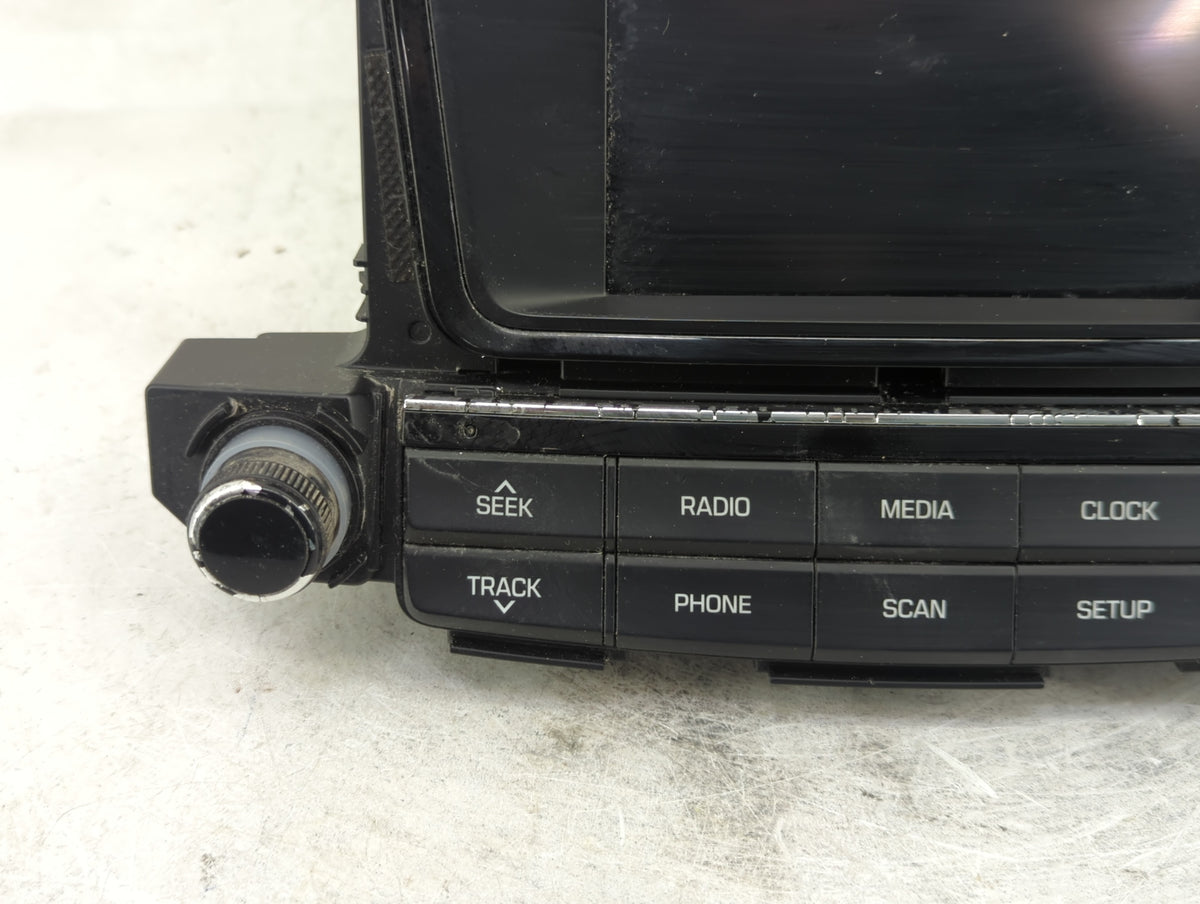 2016-2018 Hyundai Tucson Radio AM FM Cd Player Receiver Replacement P/N:96180-D31004X Fits Fits 2016 2017 2018 OEM Used Auto