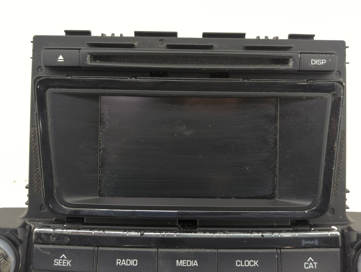 2016-2018 Hyundai Tucson Radio AM FM Cd Player Receiver Replacement P/N:96180-D31004X Fits Fits 2016 2017 2018 OEM Used Auto