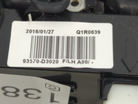 2016-2021 Hyundai Tucson Master Power Window Switch Replacement Driver Side Left P/N:93570-D3020 Fits OEM Used Auto Parts - 