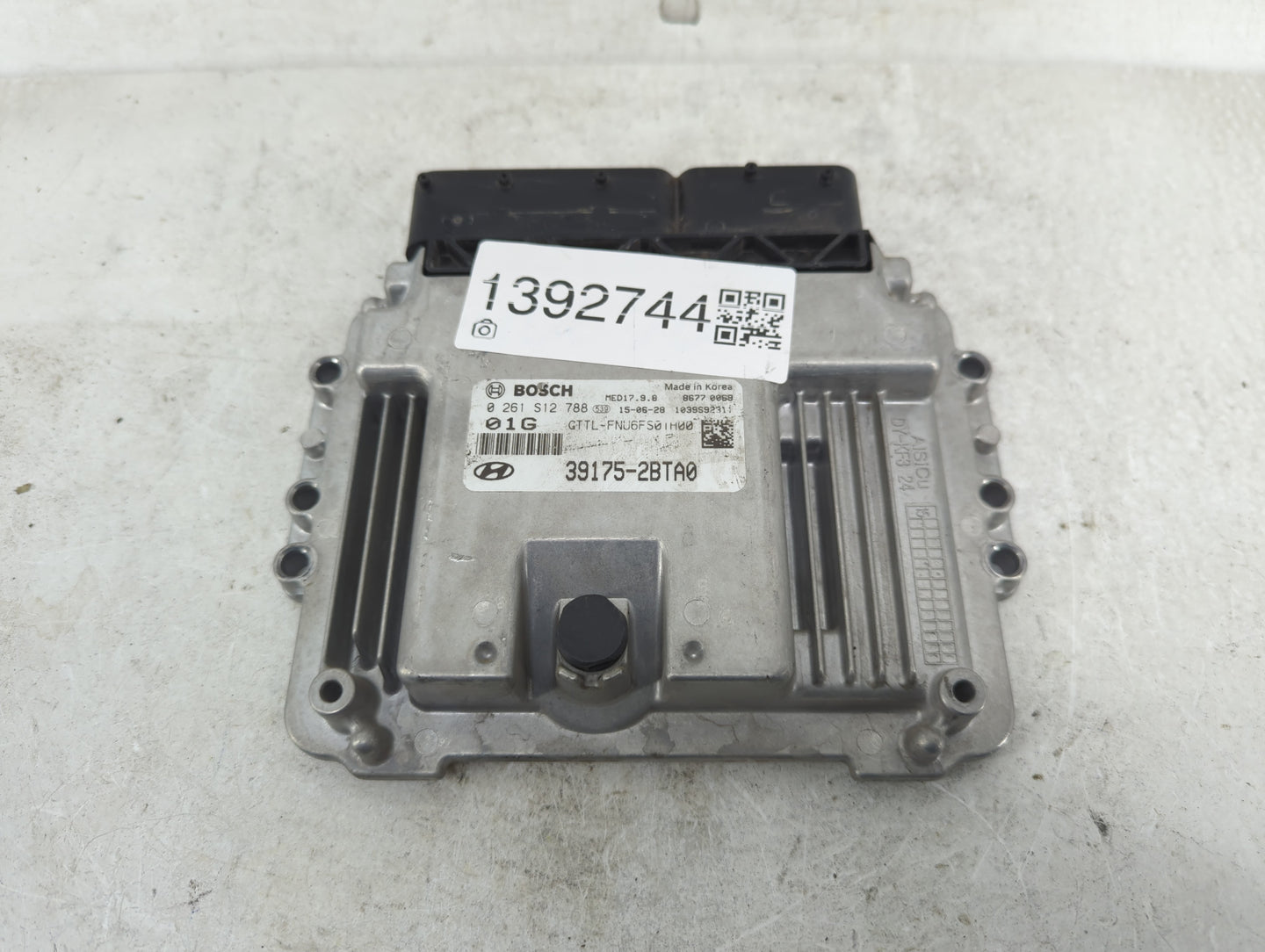 2016-2018 Hyundai Tucson PCM Engine Control Computer ECU ECM PCU OEM P/N:39175-2BTA0 Fits Fits 2016 2017 2018 OEM Used Auto 