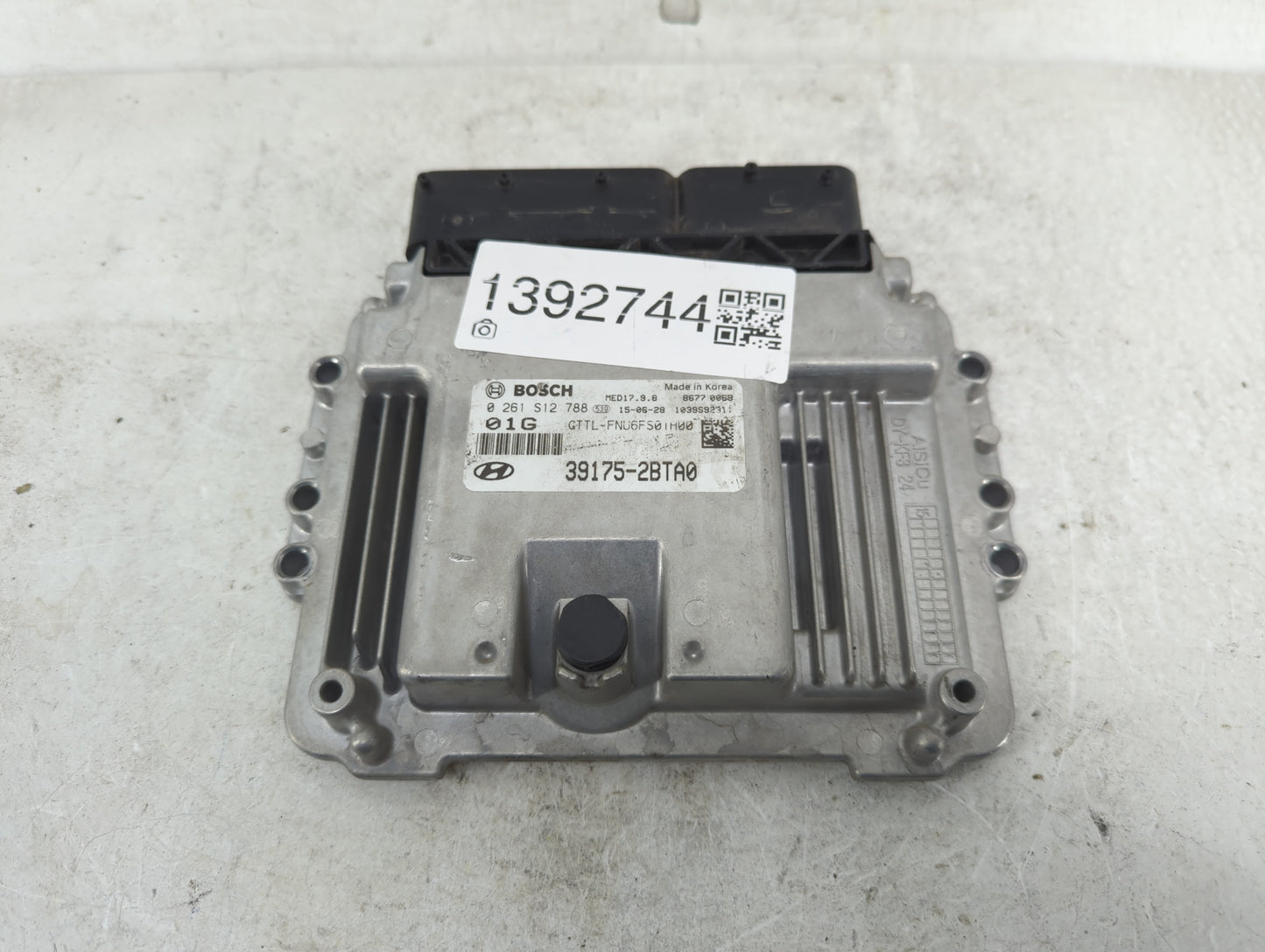 2016-2018 Hyundai Tucson PCM Engine Control Computer ECU ECM PCU OEM P/N:39175-2BTA0 Fits Fits 2016 2017 2018 OEM Used Auto 