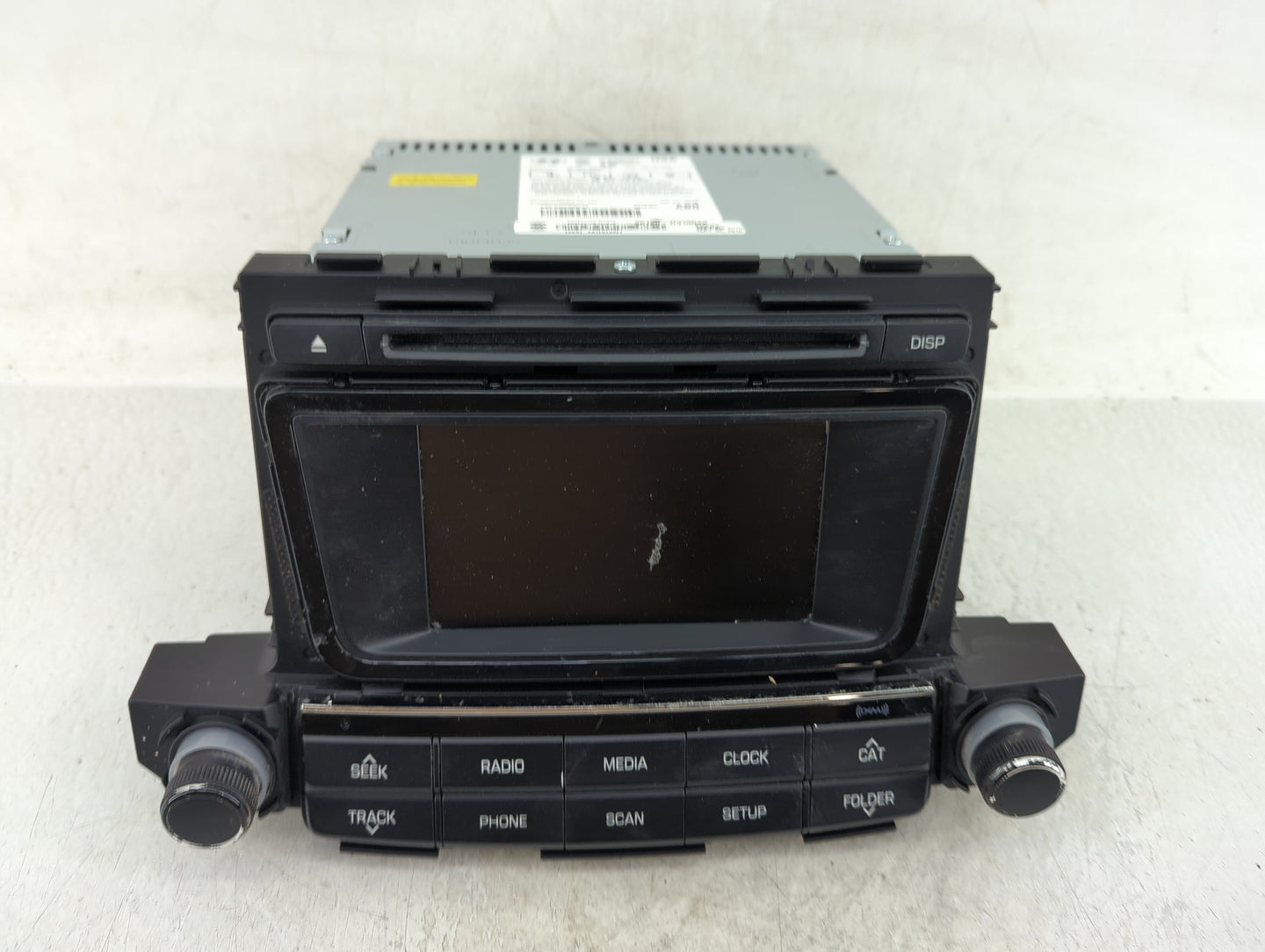 2016-2017 Hyundai Tucson Radio AM FM Cd Player Receiver Replacement P/N:96180-D31004X Fits Fits 2016 2017 OEM Used Auto Part