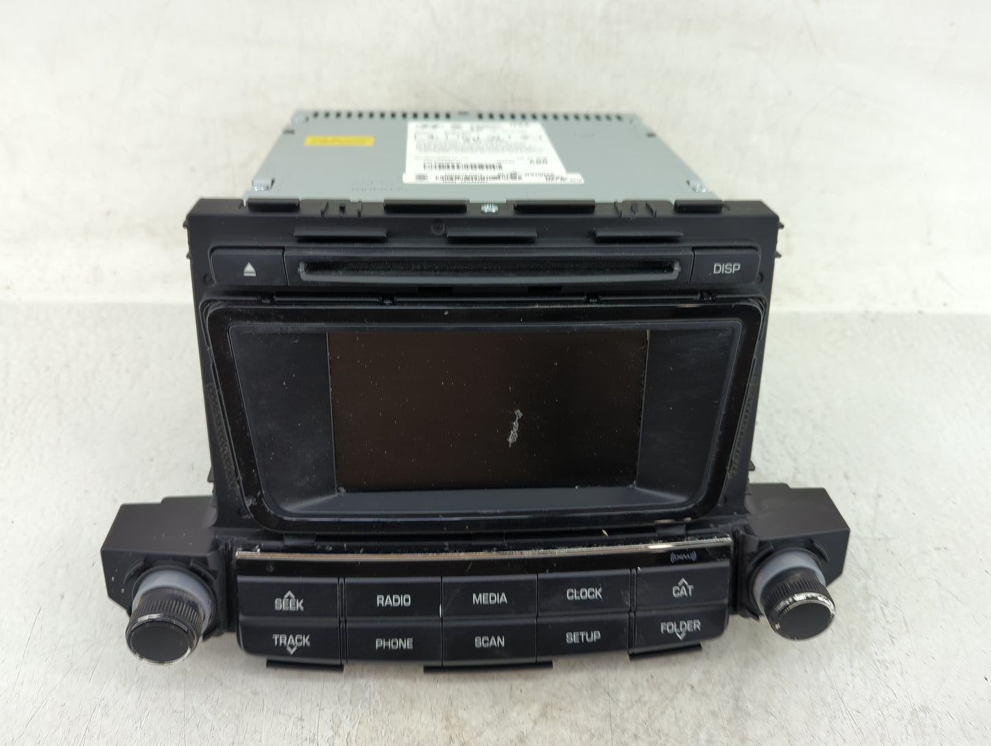 2016-2017 Hyundai Tucson Radio AM FM Cd Player Receiver Replacement P/N:96180-D31004X Fits Fits 2016 2017 OEM Used Auto Part
