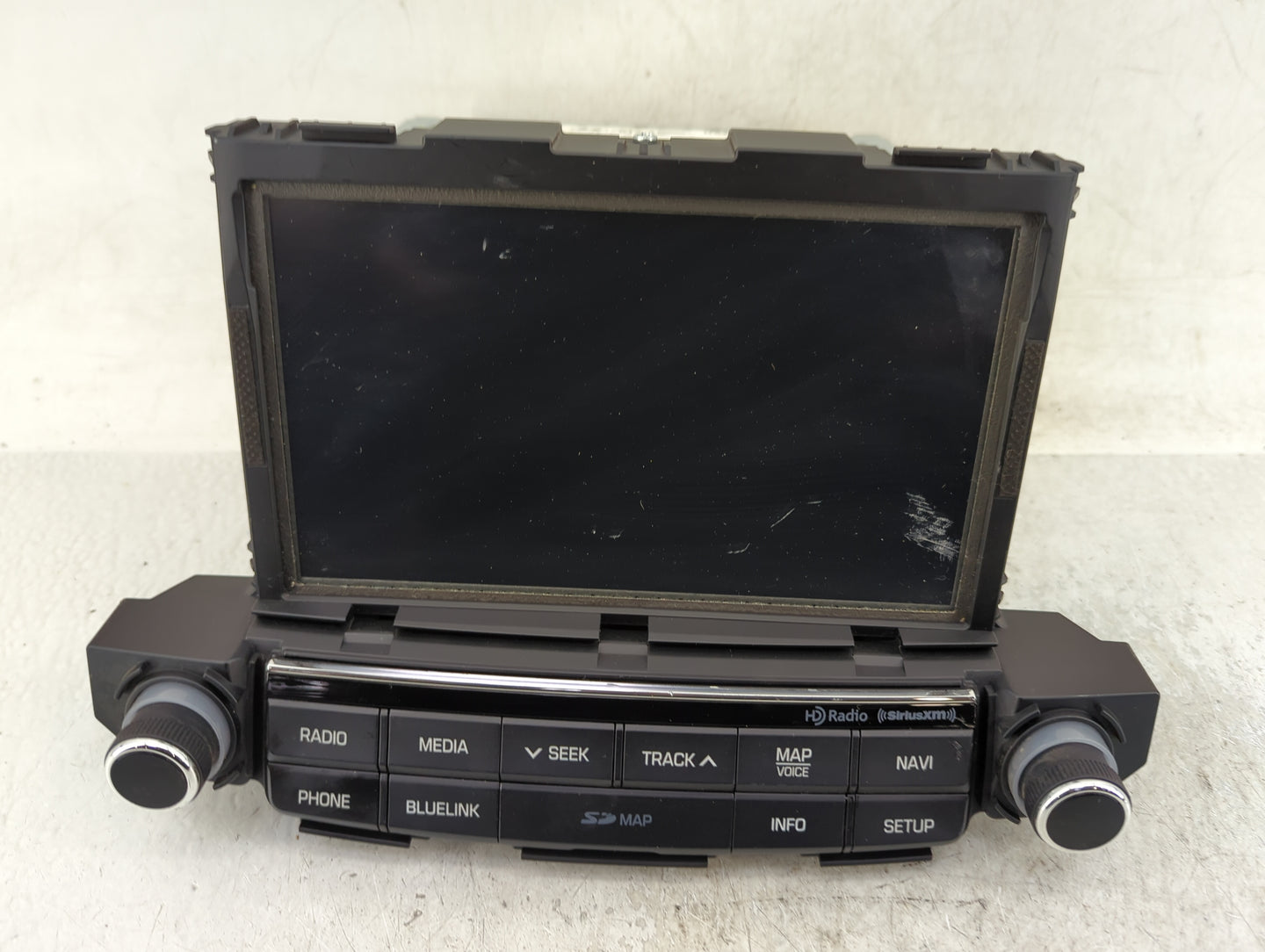 2016-2018 Hyundai Tucson Radio AM FM Cd Player Receiver Replacement Fits Fits 2016 2017 2018 OEM Used Auto Parts - Oemusedau