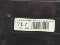 2016 Hyundai Tucson Climate Control Module Temperature AC/Heater Replacement P/N:97250-D3570YAK Fits OEM Used Auto Parts - O