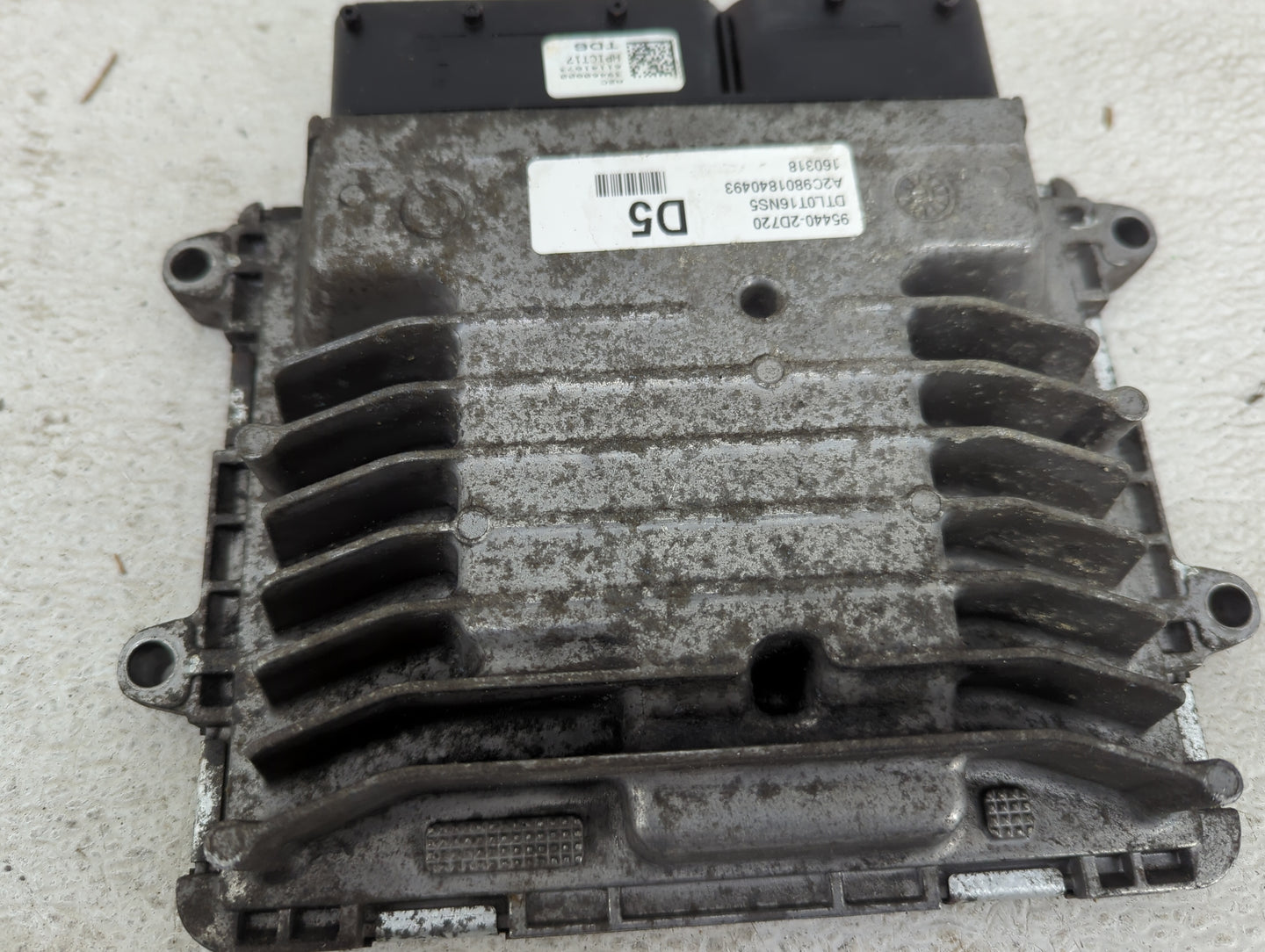 2016-2018 Hyundai Tucson PCM Engine Control Computer ECU ECM PCU OEM P/N:95440-2D720 DTL0T16NS5 Fits Fits 2016 2017 2018 OEM