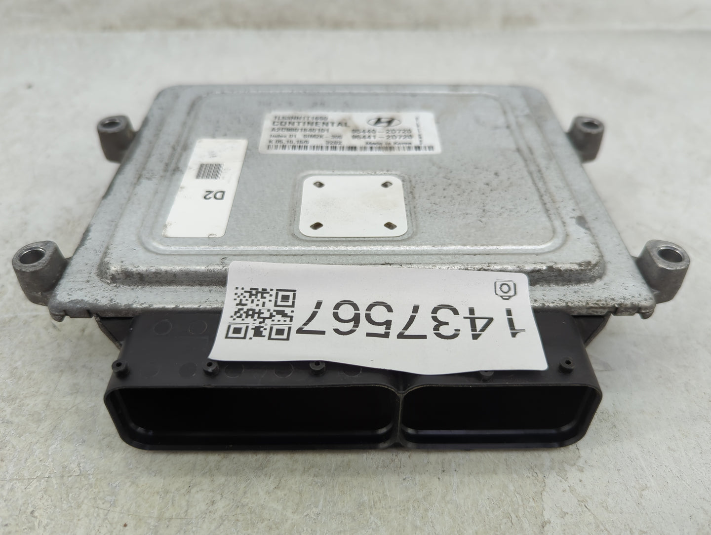 2016-2018 Hyundai Tucson PCM Engine Control Computer ECU ECM PCU OEM P/N:95440-2D720 95441-2D720 Fits Fits 2016 2017 2018 OE