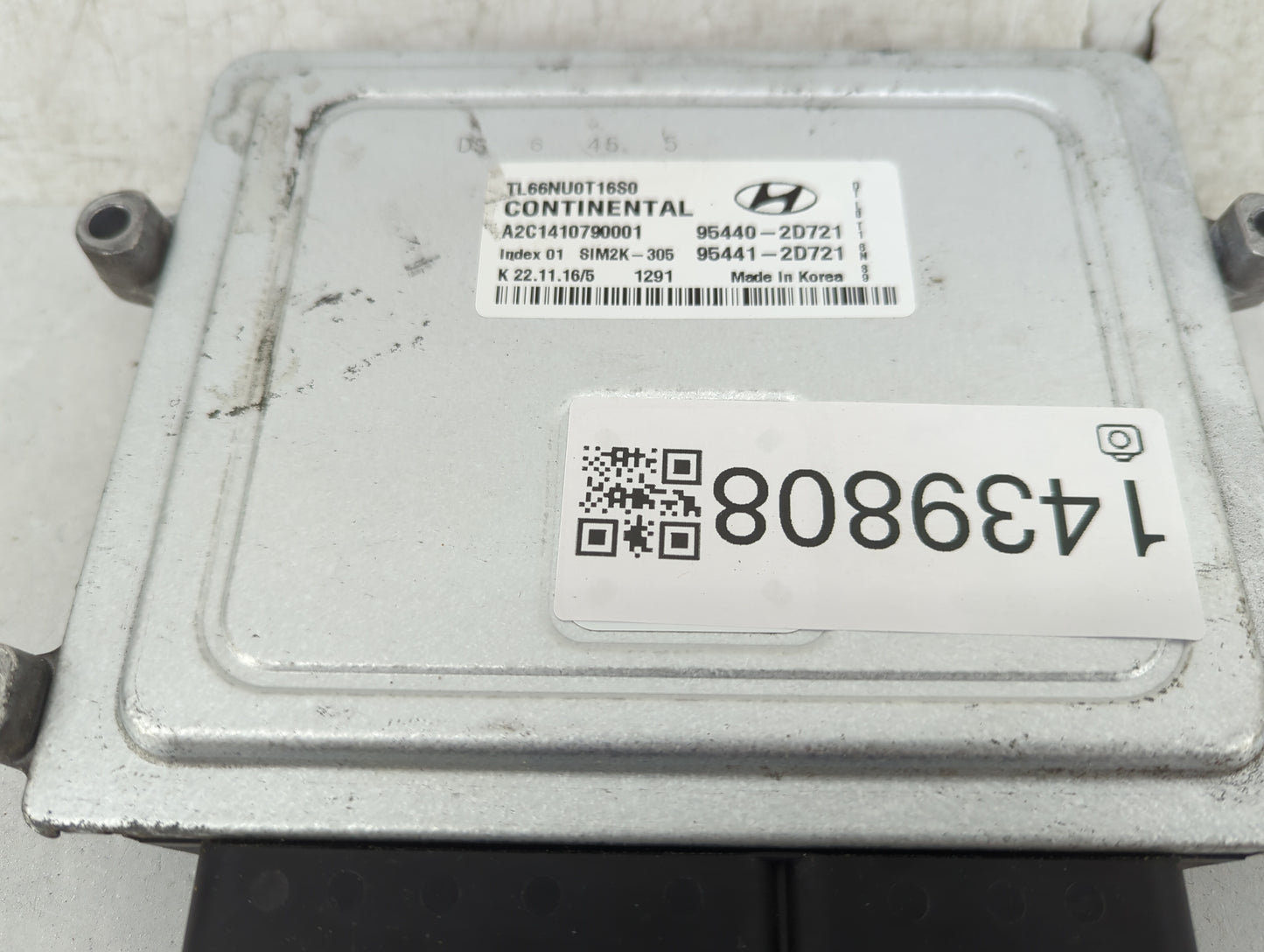 2016-2018 Hyundai Tucson PCM Engine Control Computer ECU ECM PCU OEM Fits Fits 2016 2017 2018 OEM Used Auto Parts - Oemuseda