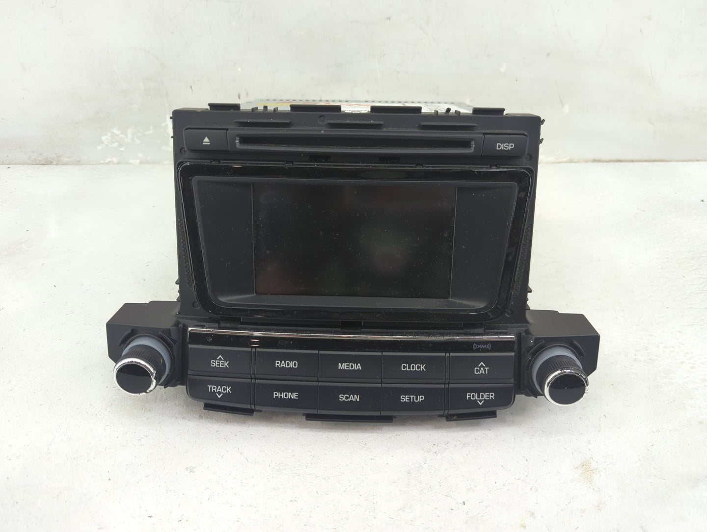 2016-2017 Hyundai Tucson Radio AM FM Cd Player Receiver Replacement P/N:96180-D31004X Fits Fits 2016 2017 OEM Used Auto Part