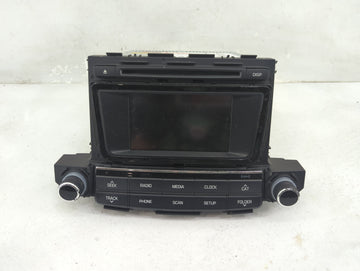 2016-2017 Hyundai Tucson Radio AM FM Cd Player Receiver Replacement P/N:96180-D31004X Fits Fits 2016 2017 OEM Used Auto Part