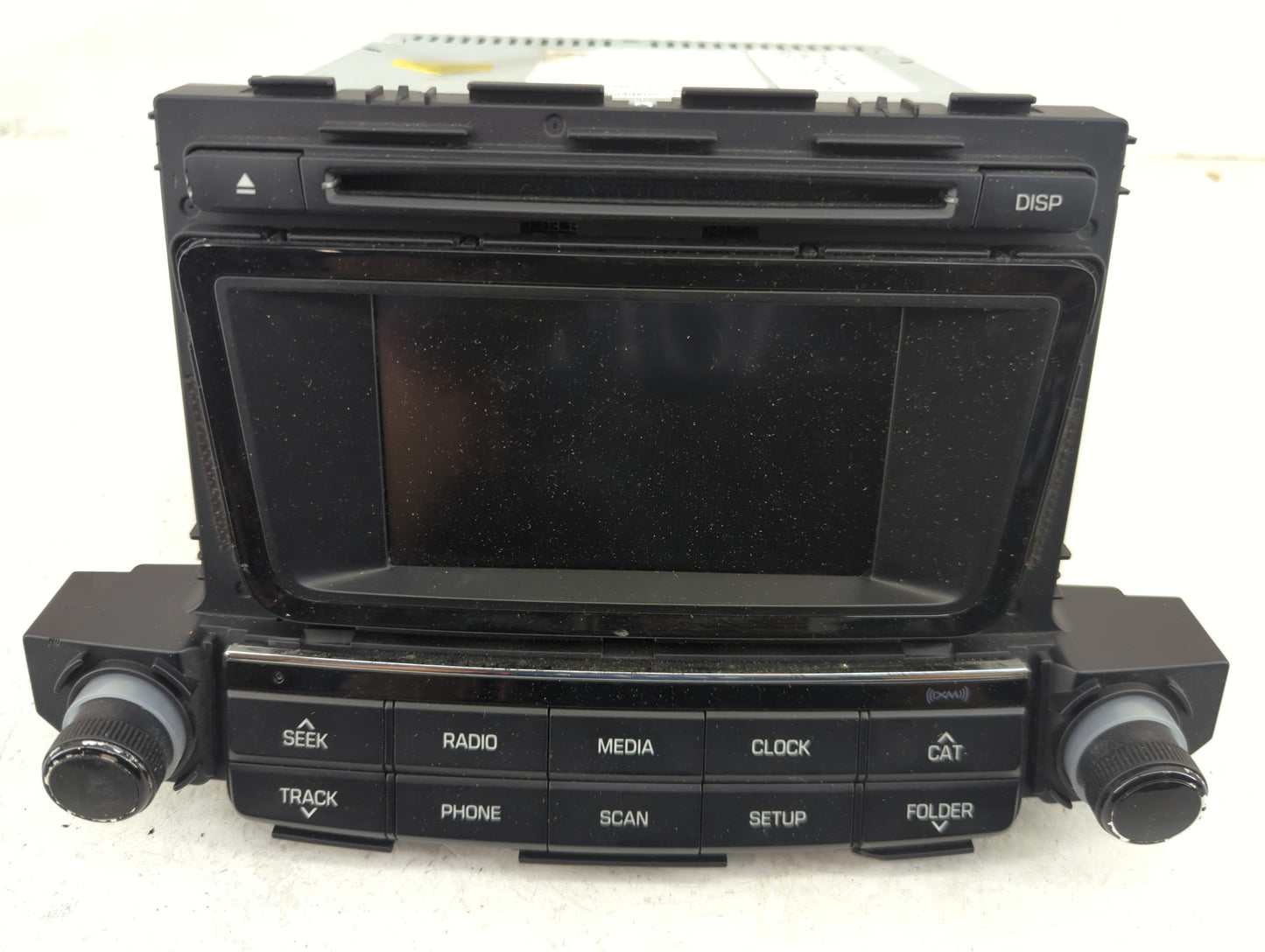 2016-2017 Hyundai Tucson Radio AM FM Cd Player Receiver Replacement P/N:96180-D31004X Fits Fits 2016 2017 OEM Used Auto Part