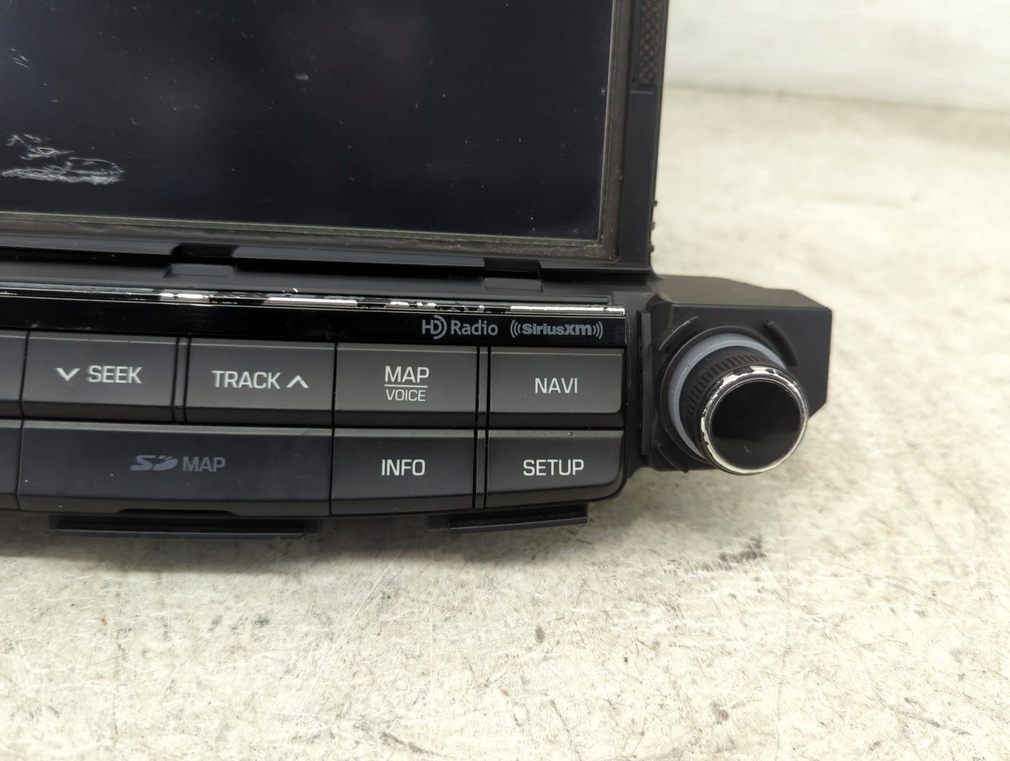 2016-2018 Hyundai Tucson Radio AM FM Cd Player Receiver Replacement P/N:96560-D32114X 96560D32114X Fits Fits 2016 2017 2018 