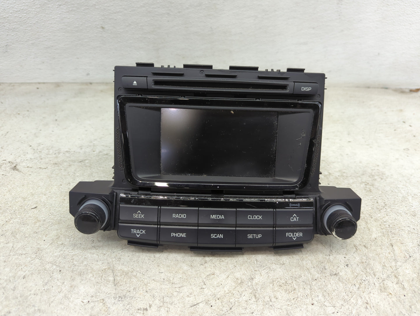 2016-2017 Hyundai Tucson Radio AM FM Cd Player Receiver Replacement P/N:96180-D31004X AC1B9D3AN Fits Fits 2016 2017 OEM Used