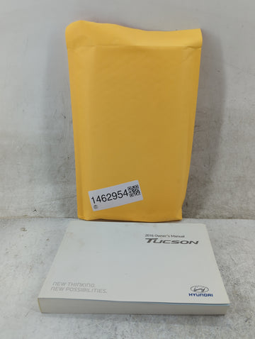 2016 Hyundai Tucson Owners Manual Book Guide P/N:GD30-EU56C OEM Used Auto Parts - Oemusedautoparts1.com