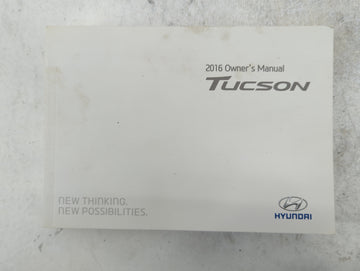 2016 Hyundai Tucson Owners Manual Book Guide P/N:GD30-EU56C OEM Used Auto Parts