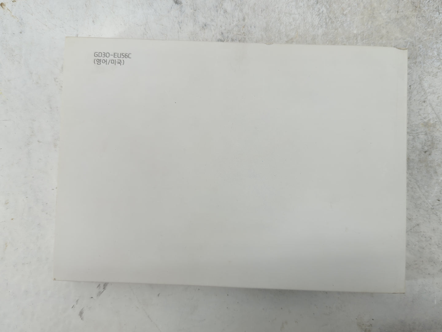 2016 Hyundai Tucson Owners Manual Book Guide P/N:GD30-EU56C OEM Used Auto Parts - Oemusedautoparts1.com