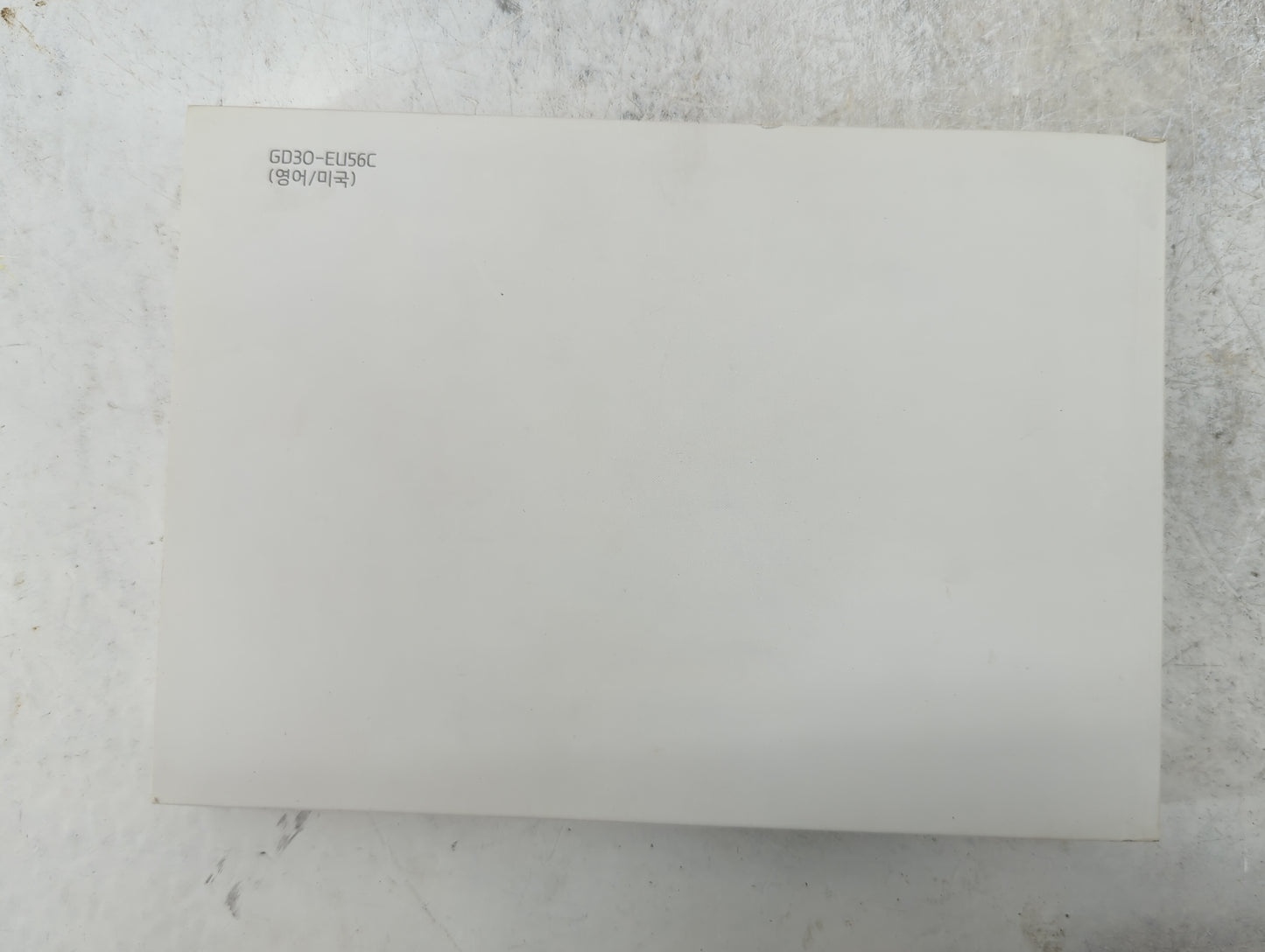 2016 Hyundai Tucson Owners Manual Book Guide P/N:GD30-EU56C OEM Used Auto Parts - Oemusedautoparts1.com