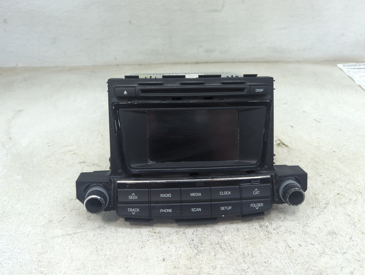 2016-2017 Hyundai Tucson Radio AM FM Cd Player Receiver Replacement P/N:96180-D31004X AC1B9D3AN, NM47H381 Fits Fits 2016 201