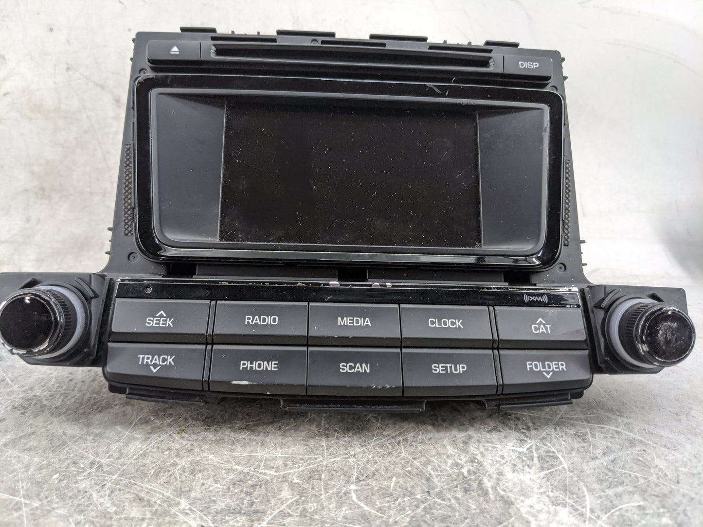 2016-2017 Hyundai Tucson Radio AM FM Cd Player Receiver Replacement P/N:96180-D31004X AC1B9D3AN, 96180-D3100 Fits Fits 2016 