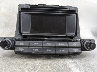 compare product 2016-2017 Hyundai Tucson Radio AM FM Cd Player Receiver Replacement P/N:96180-D31004X AC1B9D3AN, 96180-D3100 Fits Fits 2016 2017 OEM Used Auto Parts