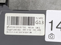 2016-2018 Hyundai Tucson Climate Control Module Temperature AC/Heater Replacement P/N:97250-D3130-TGG 1511071200-002 Fits OE
