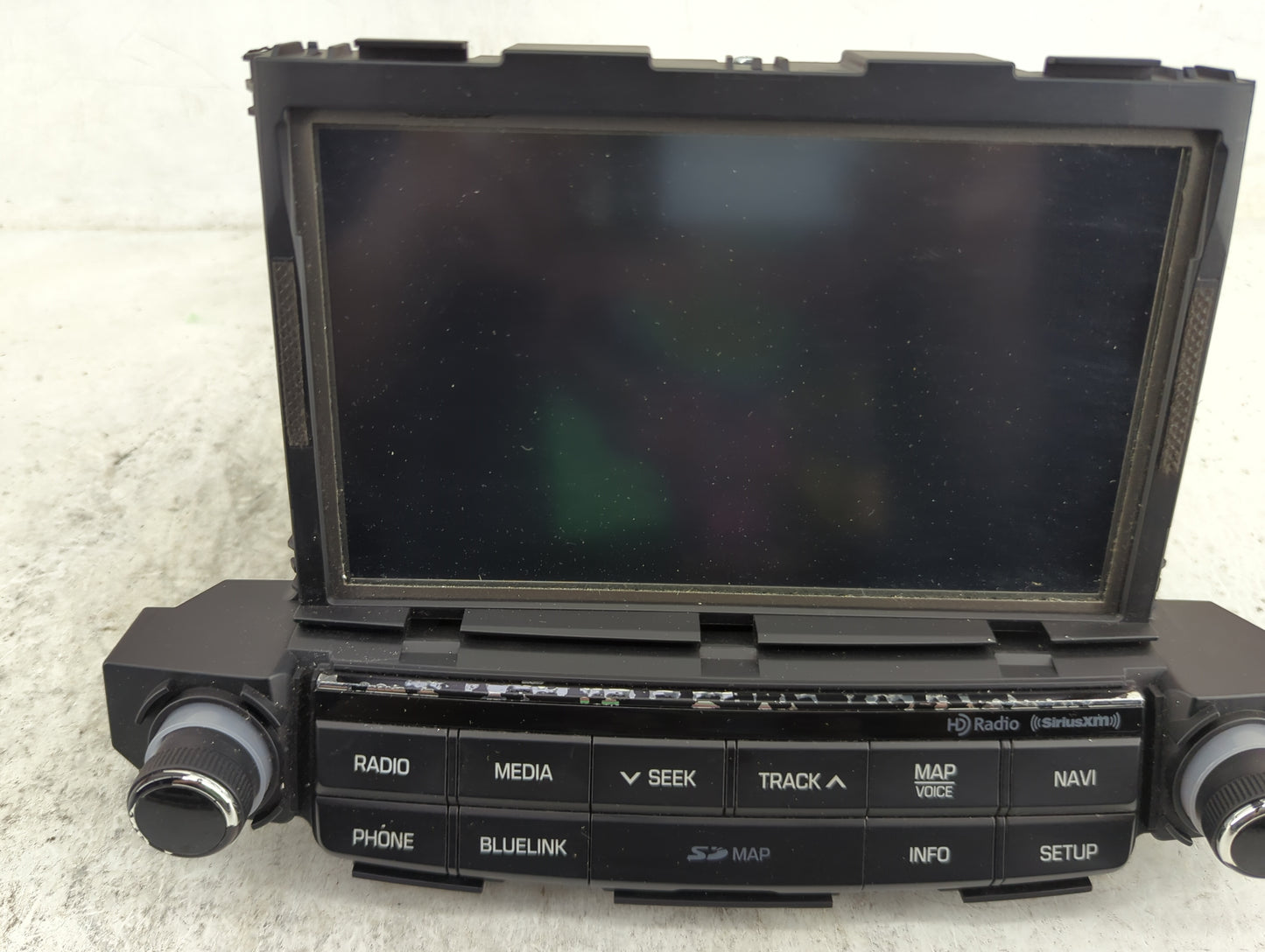 2016-2018 Hyundai Tucson Radio AM FM Cd Player Receiver Replacement P/N:96560-D32114X 96560D32114X Fits Fits 2016 2017 2018 