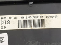 2016-2017 Hyundai Tucson Instrument Cluster Speedometer Gauges P/N:94001-D3170 Miles: Fits Fits 2016 2017 OEM Used Auto Part