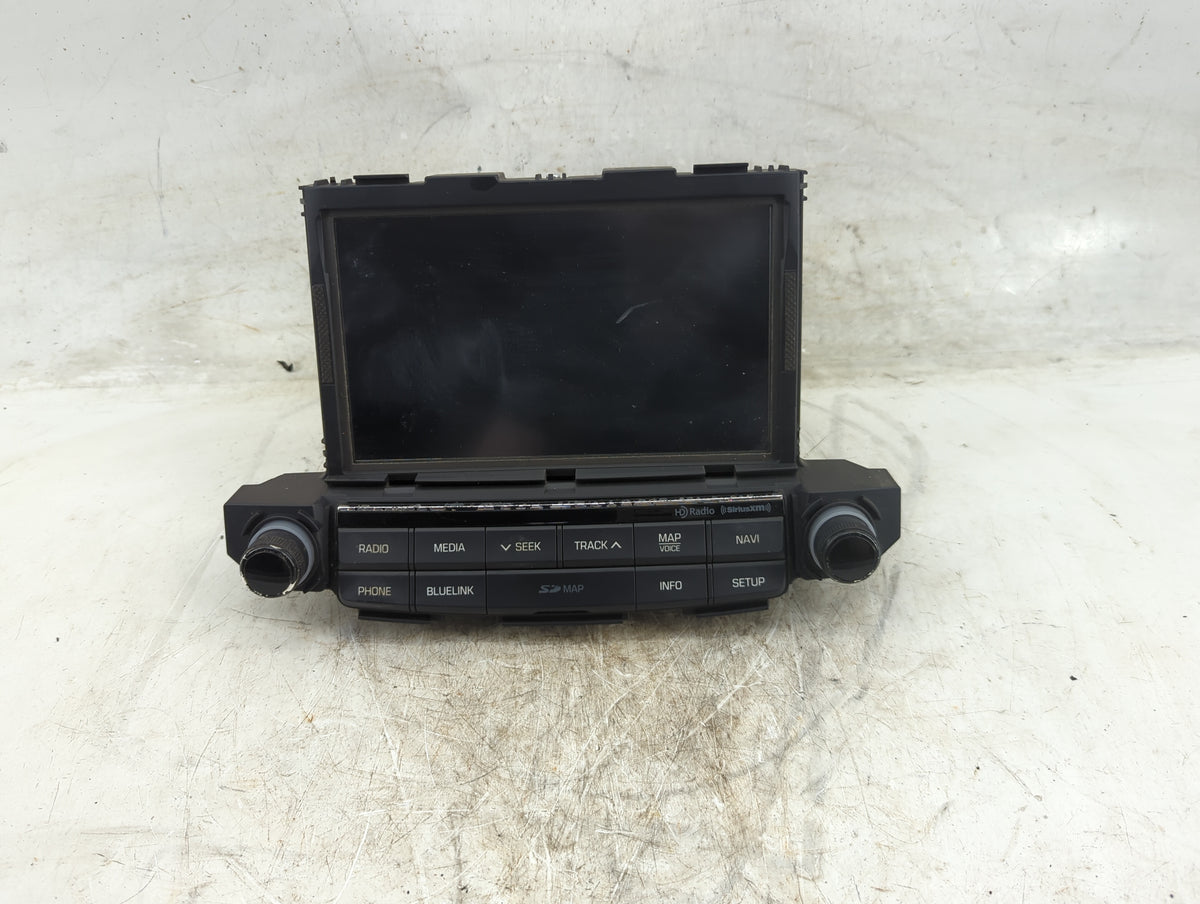 2016-2018 Hyundai Tucson Radio AM FM Cd Player Receiver Replacement P/N:96560D32114X ATC40D3AN Fits Fits 2016 2017 2018 OEM 