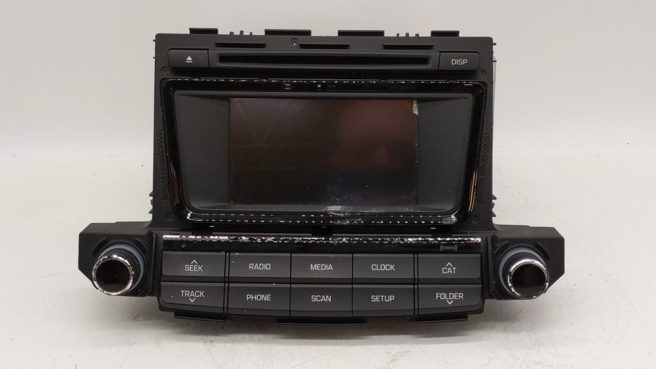 2016-2017 Hyundai Tucson Radio AM FM Cd Player Receiver Replacement P/N:96180-D31004X 96180D31004X Fits Fits 2016 2017 OEM U