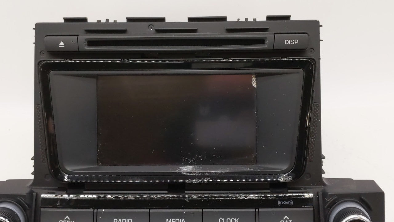 2016-2017 Hyundai Tucson Radio AM FM Cd Player Receiver Replacement P/N:96180-D31004X 96180D31004X Fits Fits 2016 2017 OEM U