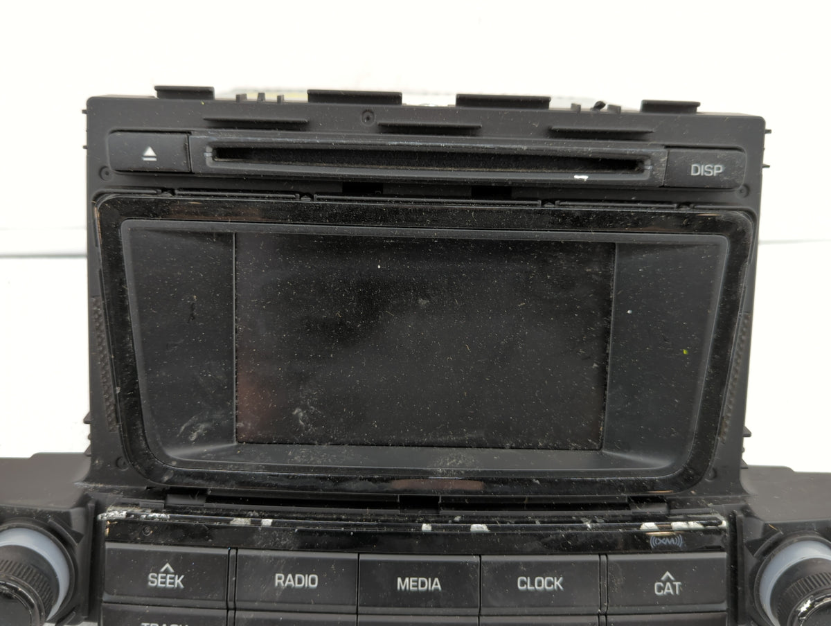2016-2017 Hyundai Tucson Am Fm Cd Player Radio Receiver 372159 - Oemusedautoparts1.com