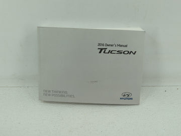 2016 Hyundai Tucson Owners Manual Book Guide OEM Used Auto Parts - Oemusedautoparts1.com
