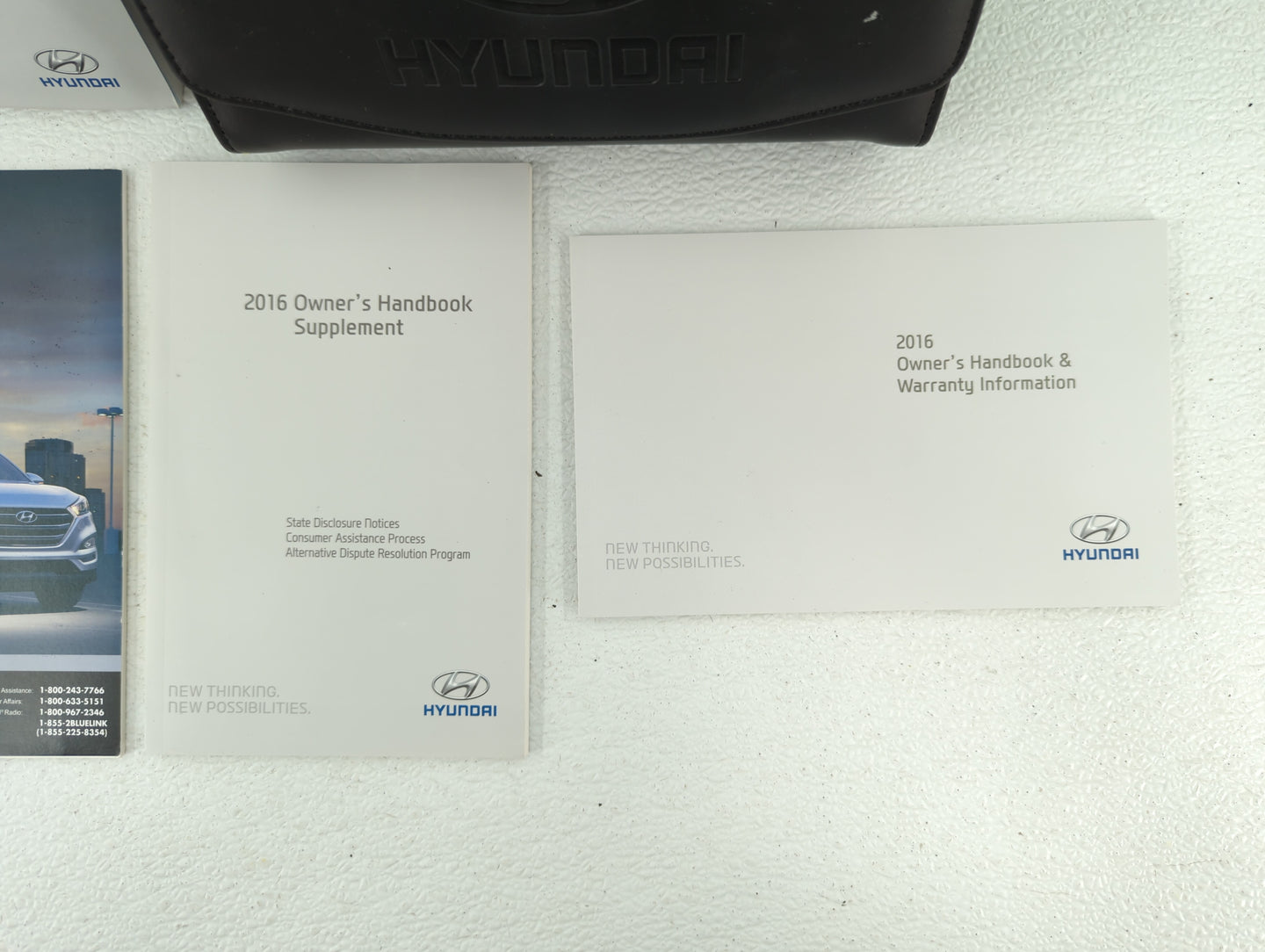 2016 Hyundai Tucson Owners Manual Book Guide OEM Used Auto Parts - Oemusedautoparts1.com