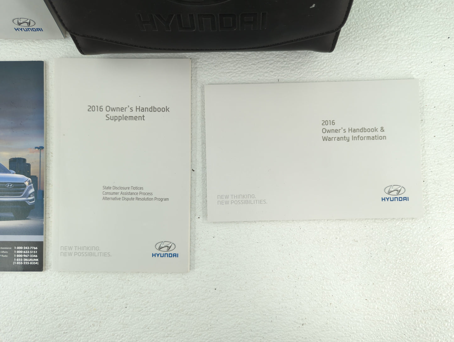 2016 Hyundai Tucson Owners Manual Book Guide OEM Used Auto Parts - Oemusedautoparts1.com